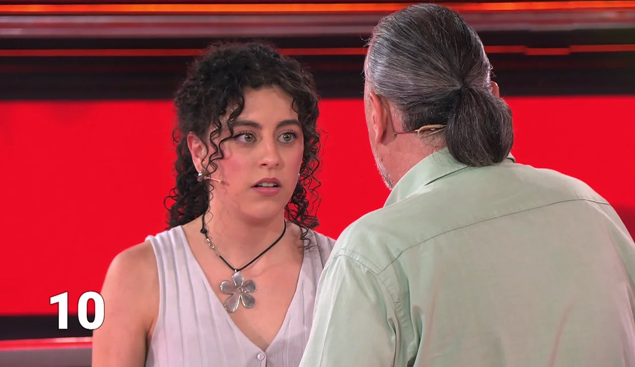 Sergio y Andrea, concursantes de Atrapa un millón