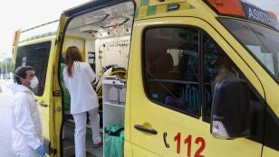Imagen de archivo de una asistencia del 112 en Castilla y Le&oacute;n