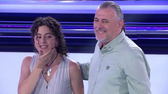 Sergio y Andrea, concursantes de Atrapa un millón Sergio y Andrea, concursantes de Atrapa un millón