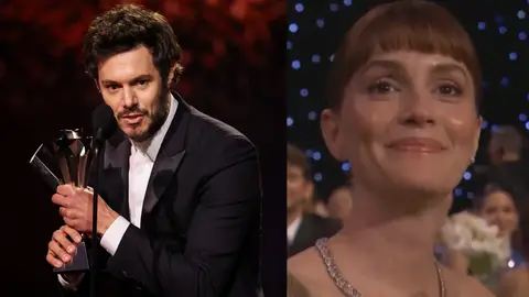 Adam Brody y Leighton Meester en los Critics Choice Adam Brody y Leighton Meester en los Critics Choice