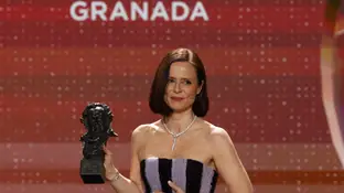 Aitana Sánchez-Gijón recoge el Goya de Honor 2025 Aitana Sánchez-Gijón recoge el Goya de Honor 2025