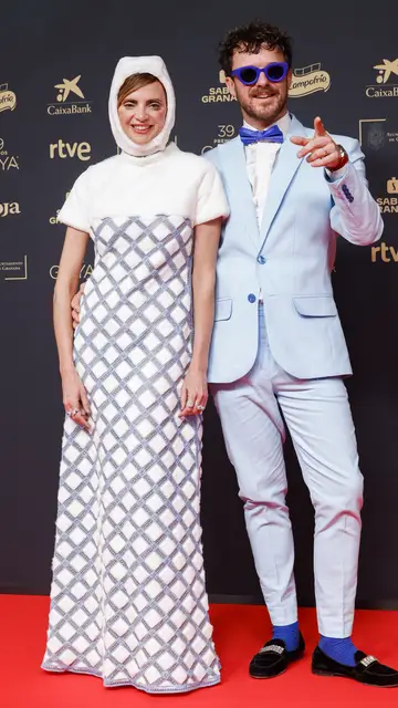 Macarena Gómez y su marido, Aldo Comas, en los Goya 2025 Macarena Gómez y su marido, Aldo Comas, en los Goya 2025