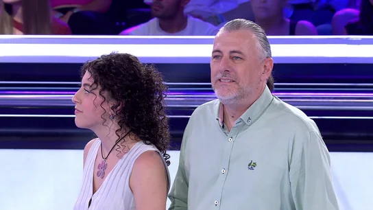Sergio y Andrea, concursantes de Atrapa un millón Sergio y Andrea, concursantes de Atrapa un millón