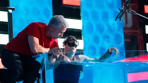 “Imposible sentir más presión”: las razones por las que Juandi tuvo que sacar a Gotzon de la apnea de El Desafío Juandi, el coach de la apnea, y Gontzo
