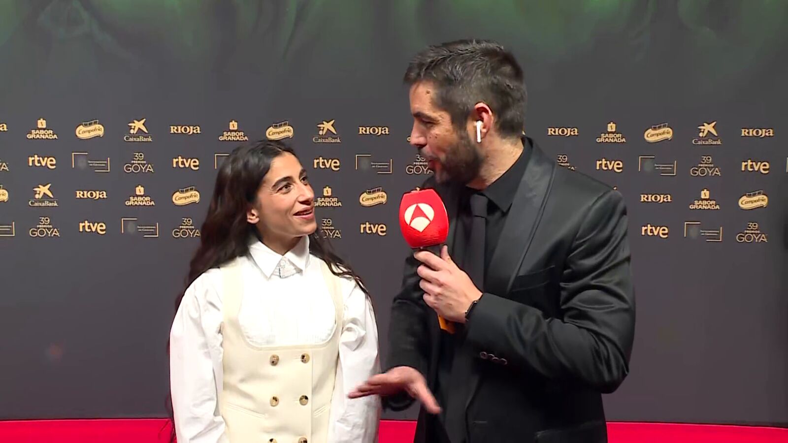 Carolina Yuste, en la gala de los Goya: 