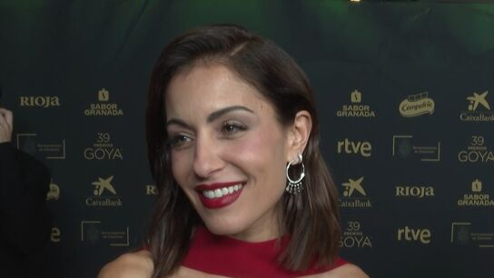 Hiba Abouk en los Premios Goya 2025