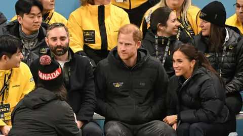 Meghan Markle y el príncipe Harry en los Juegos Invictus Meghan Markle y el príncipe Harry en los Juegos Invictus