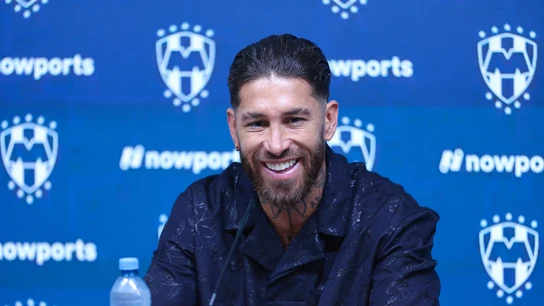 Sergio Ramos en una rueda de prensa Sergio Ramos en una rueda de prensa