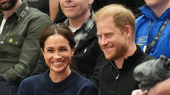 Meghan Markle y el príncipe Harry en los Juegos Invictus Meghan Markle y el príncipe Harry en los Juegos Invictus