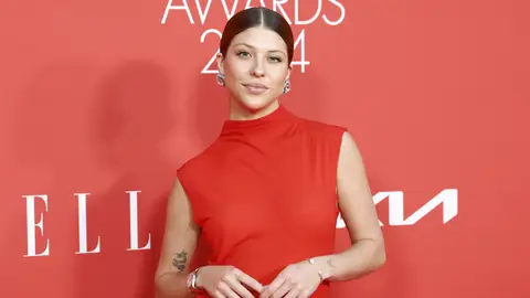 Anita Matamoros posando en un photocall Anita Matamoros posando en un photocall