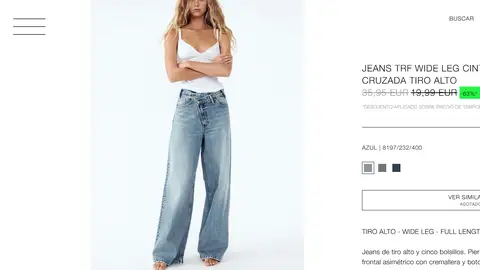 Vaquero rebajado Vaquero rebajado