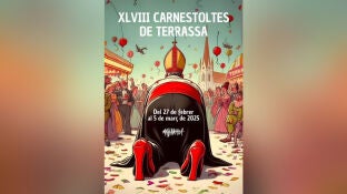El pol&eacute;mico cartel del carnaval de Terrassa