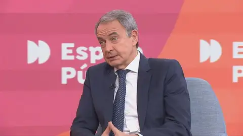 José Luis Rodríguez Zapatero en Espejo Público José Luis Rodríguez Zapatero en Espejo Público
