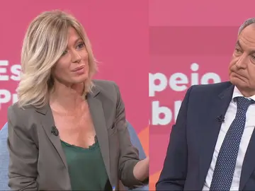 Zapatero en Espejo Público. Zapatero en Espejo Público.