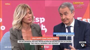 Jose Luis Rodríguez Zapatero: "No hay revelación de secretos en la causa del fiscal general del Estado"