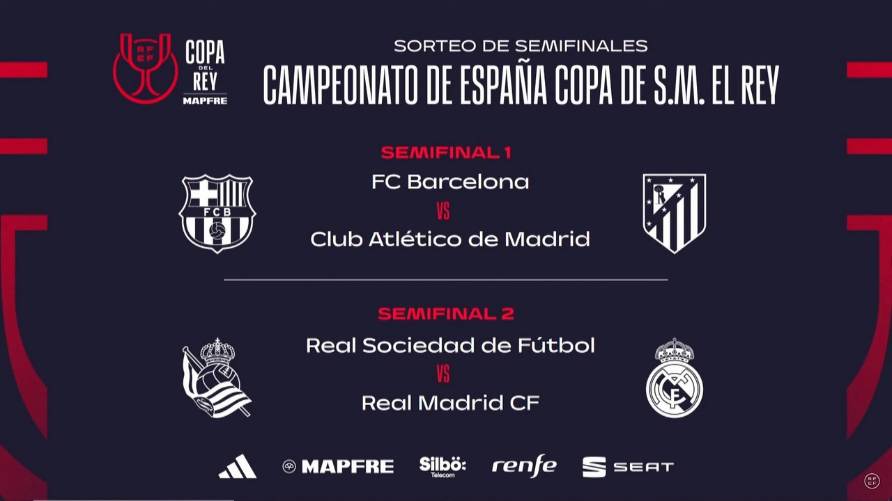 Barcelona – Atlético de Madrid y Real Sociedad Barcelona – Atlético de Madrid y Real Sociedad