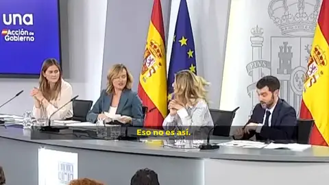 Tensión ministras SMI Tensión ministras SMI
