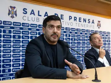 Rayco García, consejero y segundo máximo accionista del Tenerife Rayco García, consejero y segundo máximo accionista del Tenerife
