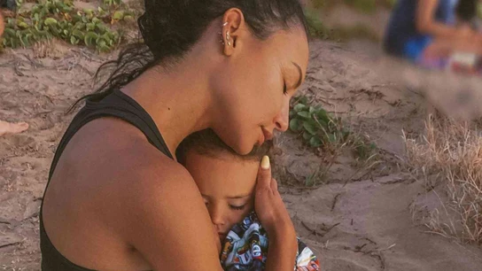Naya Rivera con su hijo Josey Naya Rivera con su hijo Josey