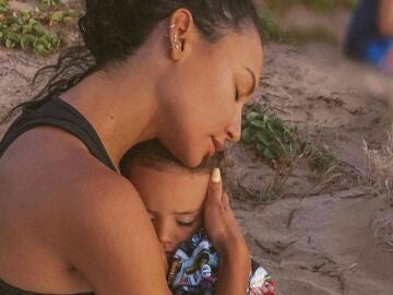 Naya Rivera con su hijo Josey