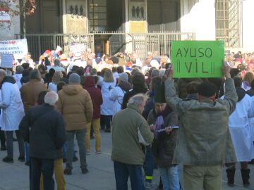 Manifestación Sindicatos Médicos