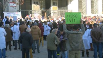 Manifestación Sindicatos Médicos