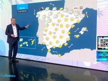 La previsión del tiempo con Roberto Brasero