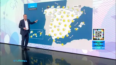 La previsión del tiempo con Roberto Brasero La previsión del tiempo con Roberto Brasero