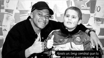 Kylian Mbappe junto a Lorenzo