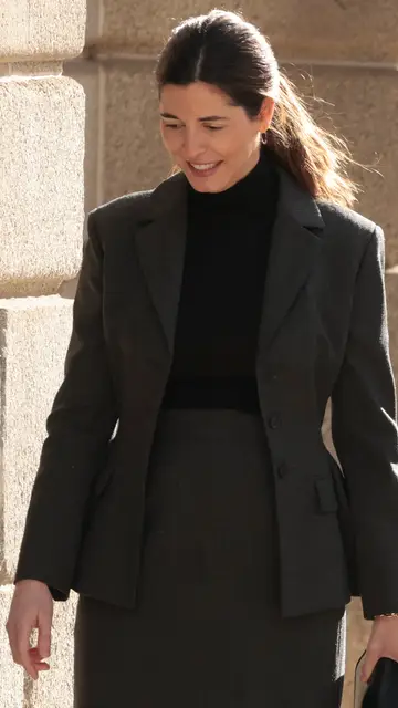 Belén Corsini y Carlos Fitz-James en el Palacio de Liria Belén Corsini y Carlos Fitz-James en el Palacio de Liria