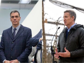 Pedro Sánchez y Alberto Núñez Feijóo