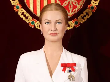 La nueva figura de cera de la princesa Leonor La nueva figura de cera de la princesa Leonor