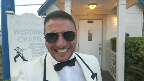 "Hoy me caso en Las Vegas": Joaquín, ante el día más especial del viaje "Hoy me caso en Las Vegas": Joaquín, ante el día más especial del viaje