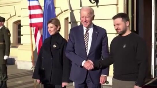 Efem&eacute;rides de hoy 20 de febrero de 2025: Joe Biden visita Kiev (Ucrania)