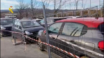 Coches robados en la DANA