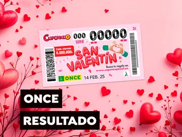 Comprobar ONCE San Valentín 2025 Comprobar ONCE San Valentín 2025