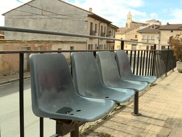 Sillas del Camp Nou en Langa de Duero