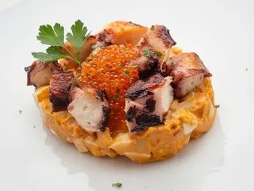 Ensaladilla de pulpo Ensaladilla de pulpo