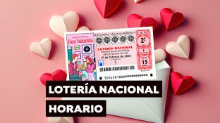 Horario y d&oacute;nde ver el Sorteo Extraordinario de San Valent&iacute;n de la Loter&iacute;a Nacional del s&aacute;bado 15 de febrero
