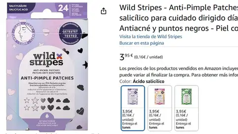 Parches de estrella para granos Wild Stripes Parches de estrella para granos Wild Stripes