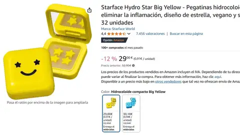 Parches de estrella para granos Starface Parches de estrella para granos Starface