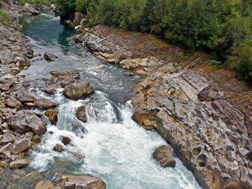 Caudal de un río