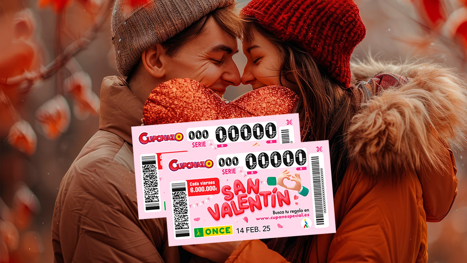 Cuánto se lleva Hacienda por cada premio del Sorteo del Cupón Extra de San Valentín de la ONCE Cuánto se lleva Hacienda por cada premio del Sorteo del Cupón Extra de San Valentín de la ONCE
