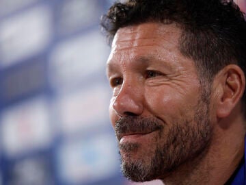 Diego Pablo Simeone en rueda de prensa