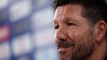 Diego Pablo Simeone en rueda de prensa