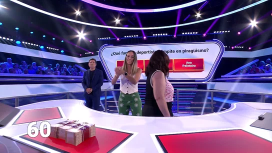 Isa y Noelia van sobradas en Atrapa un millón: no dudan en poner todo su dinero en la respuesta correcta... ¡antes de que empiece a correr el tiempo! Isa y Noelia van sobradas en Atrapa un millón: no dudan en poner todo su dinero en la respuesta correcta... ¡antes de que empiece a correr el tiempo!