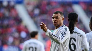 Mbappé celebra su gol ante Osasuna