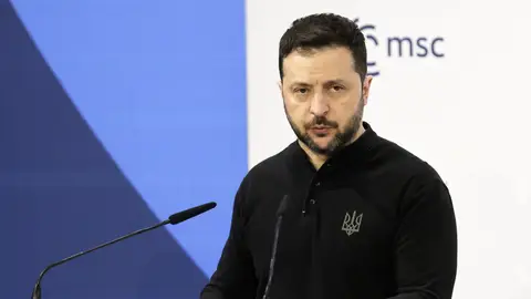 El presidente ucraniano, Volodímir Zelenski El presidente ucraniano, Volodímir Zelenski