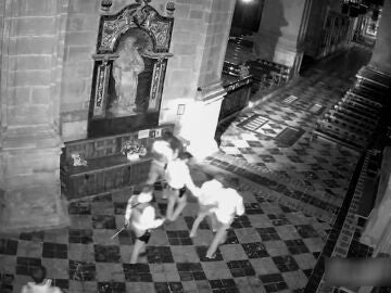 Detienen a un ladrón escondido en un armario mientras intentaba robar en la catedral de Calahorra