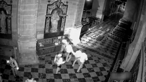 Detienen a un ladrón escondido en un armario mientras intentaba robar en la catedral de Calahorra Detienen a un ladrón escondido en un armario mientras intentaba robar en la catedral de Calahorra